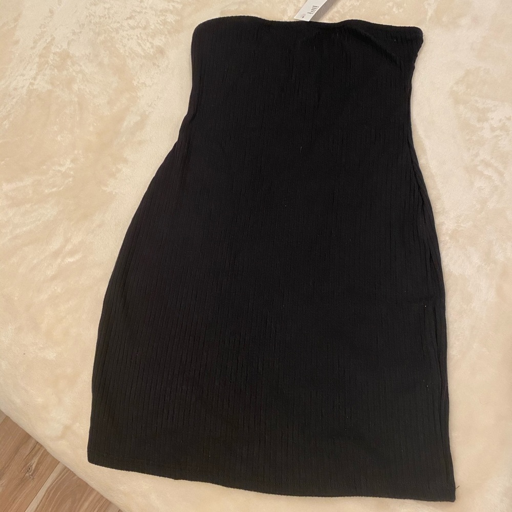 Black UO Strapless Dress